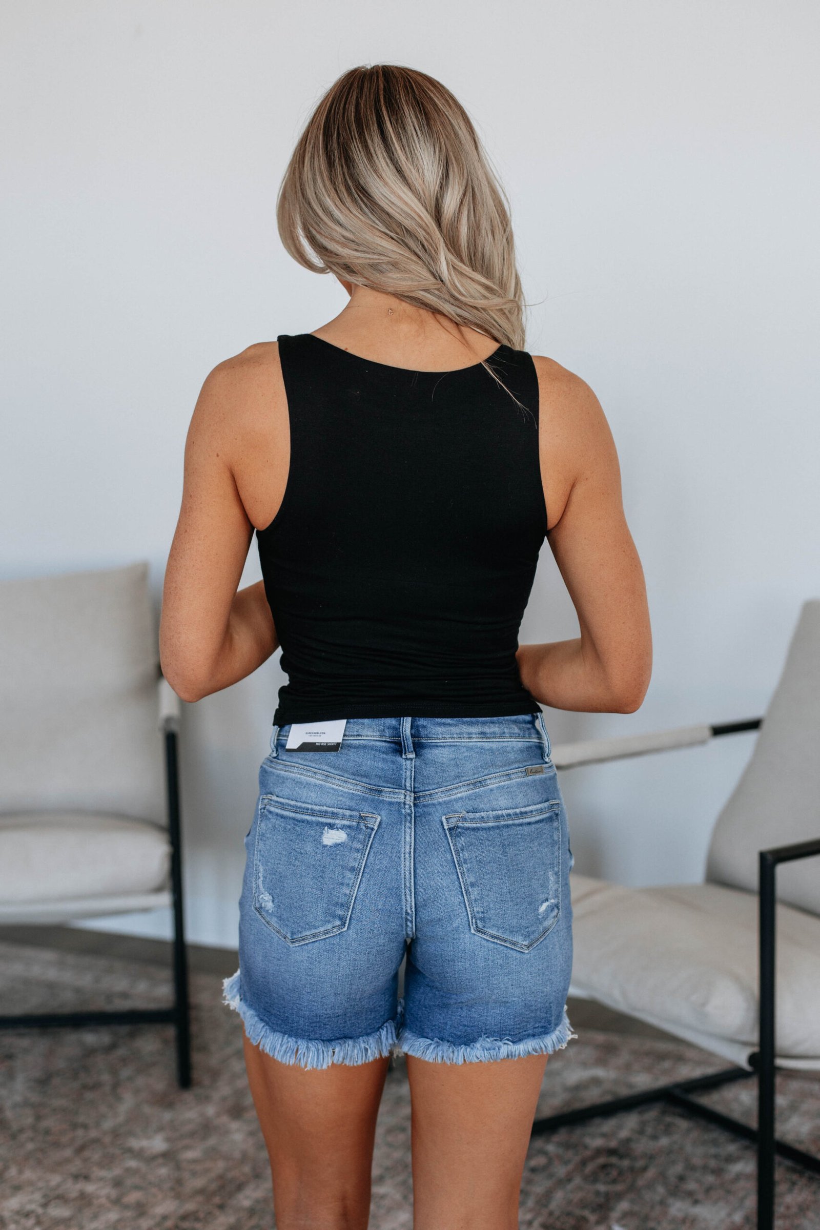 Ariel Basic Tank - Black - Image 4