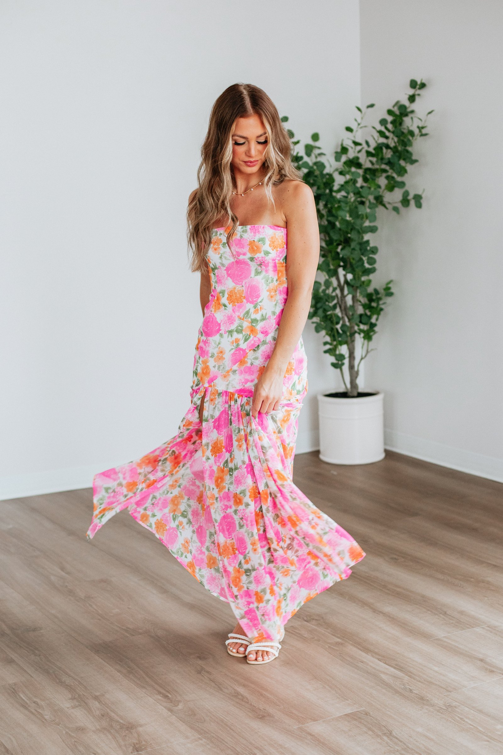 Audrey Floral Dress - Image 3