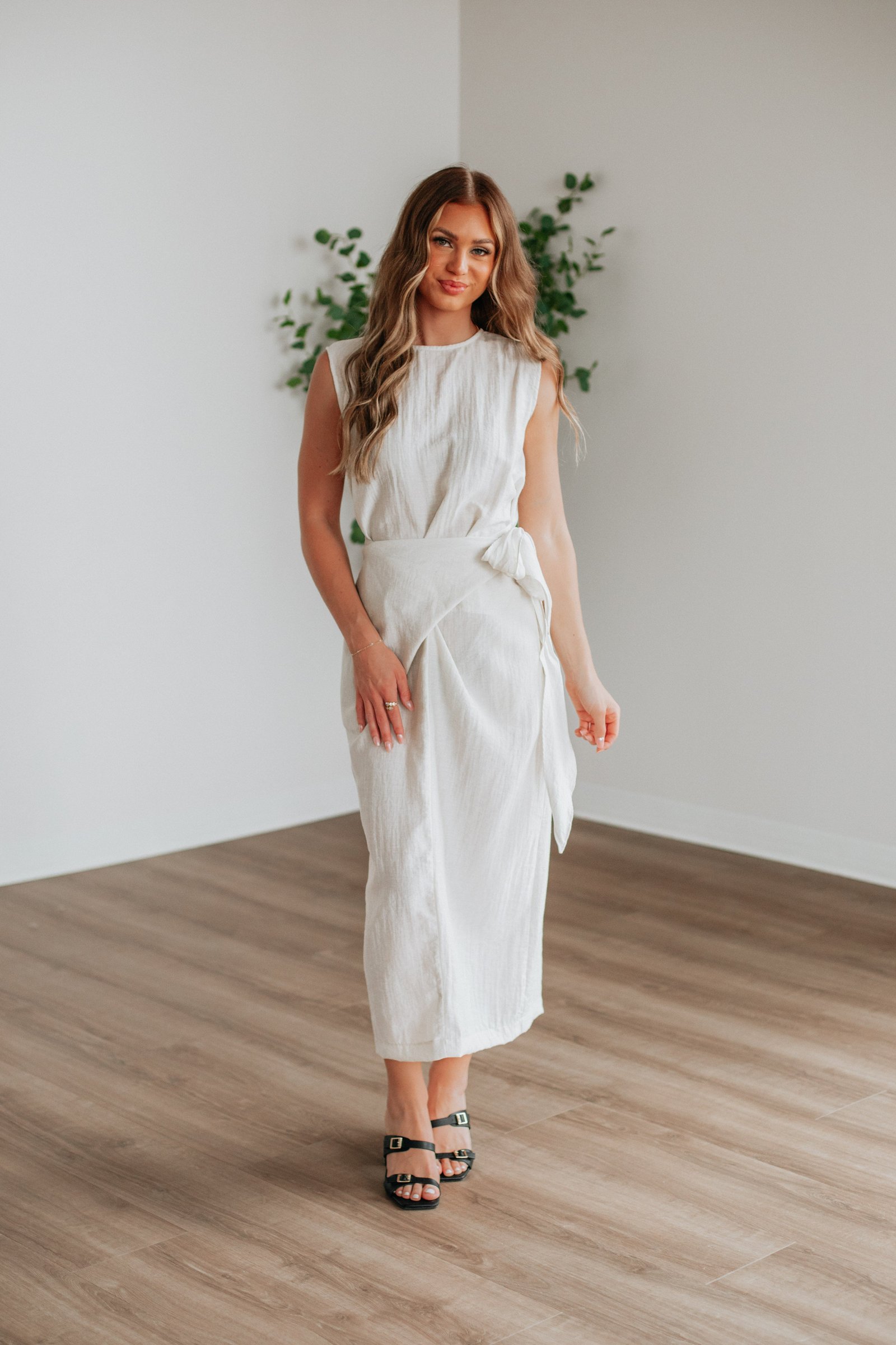 Nadine Linen Dress - Image 3