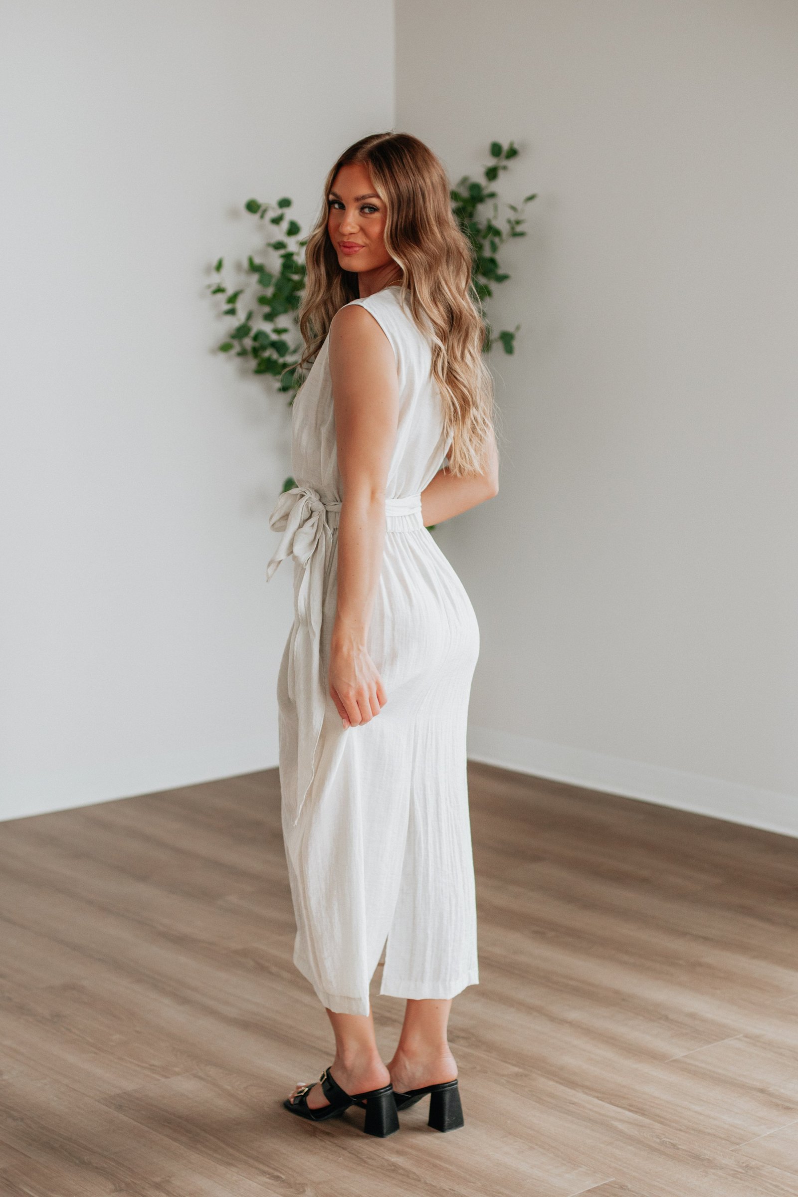Nadine Linen Dress - Image 5