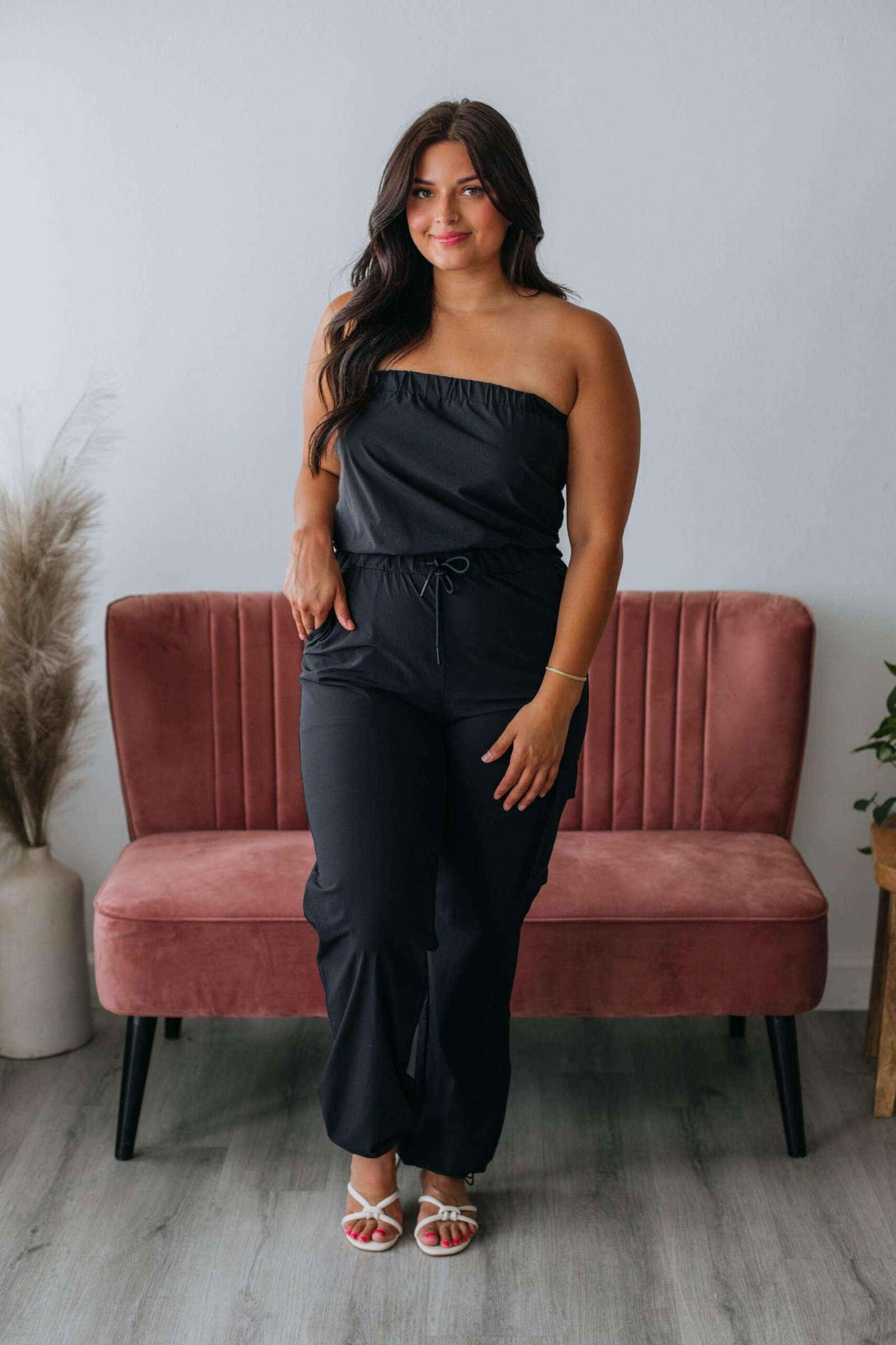 Kamari Active Jumpsuit - Black - Image 5