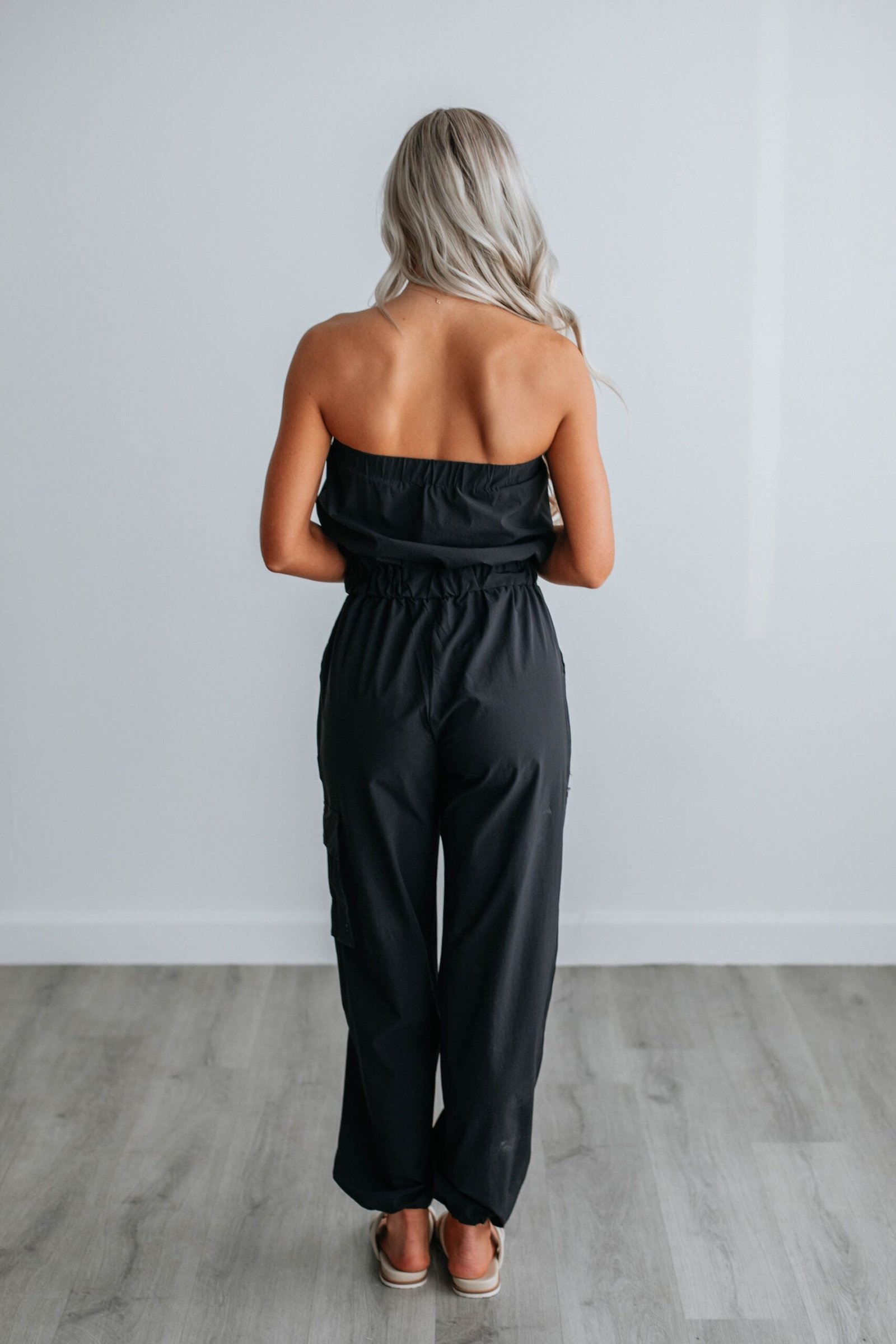 Kamari Active Jumpsuit - Black - Image 3