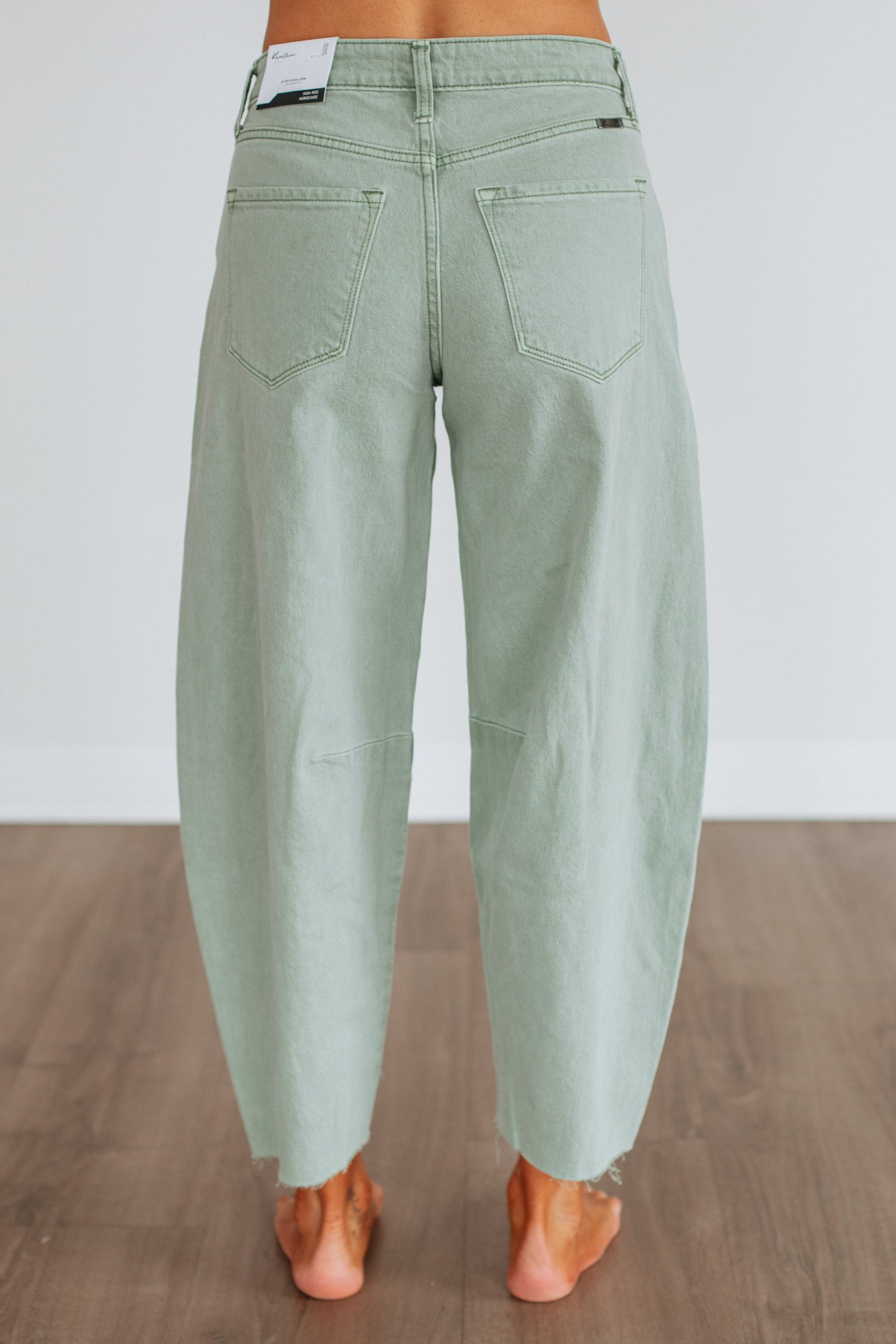 Milah KanCan Jeans - Sage - Image 4