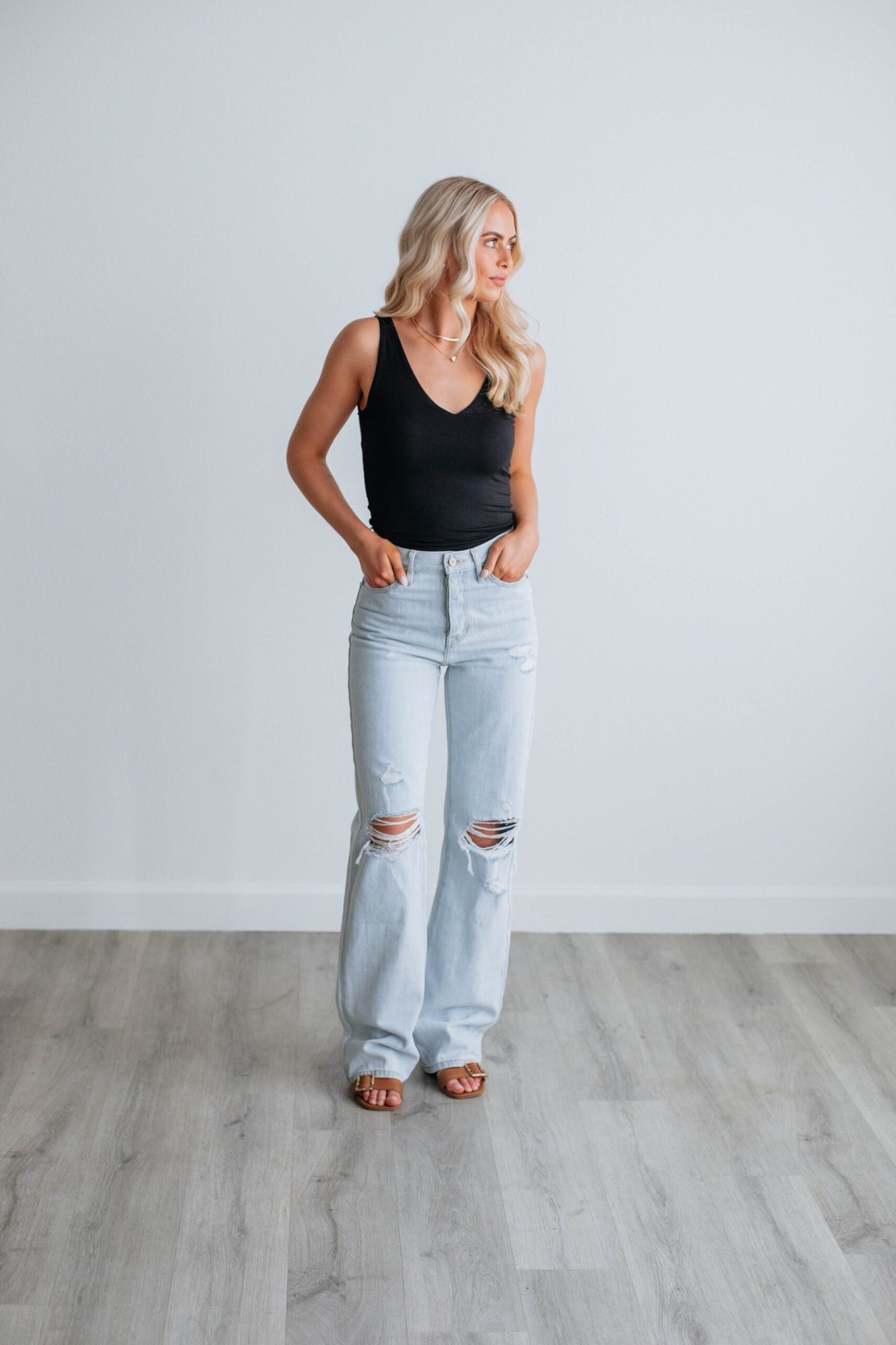 Rio Basic Tank - Black - Image 3