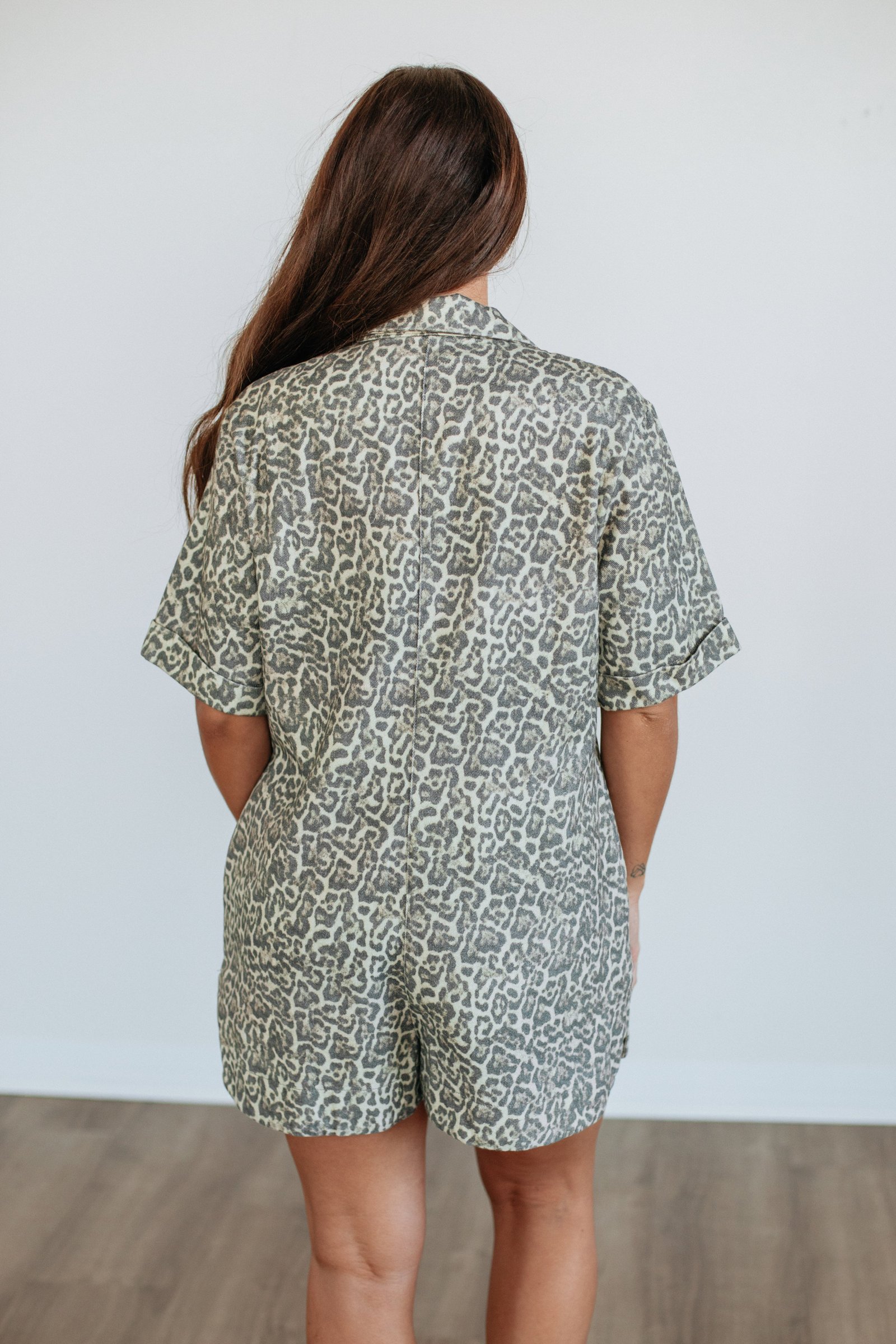 Roz Leopard Romper - Image 6