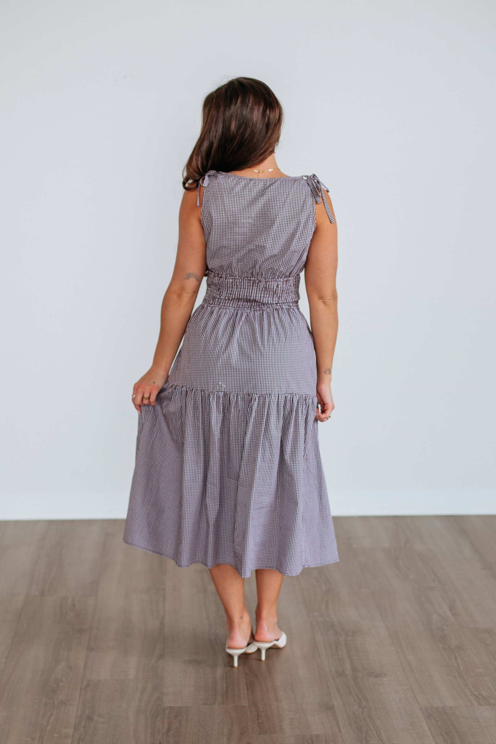 Janie Gingham Dress - Image 6
