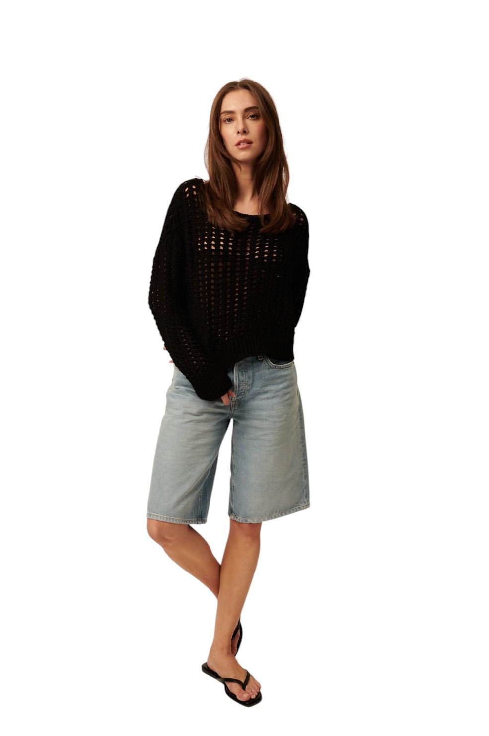 Evie Top - Caviar - Image 2